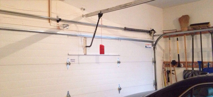 Garage door lockout 