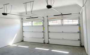 Double garage door Stamford